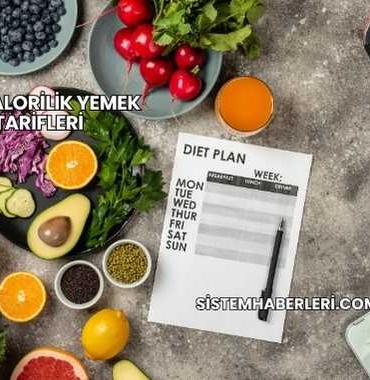 300 Kalorilik Yemek Tarifleri