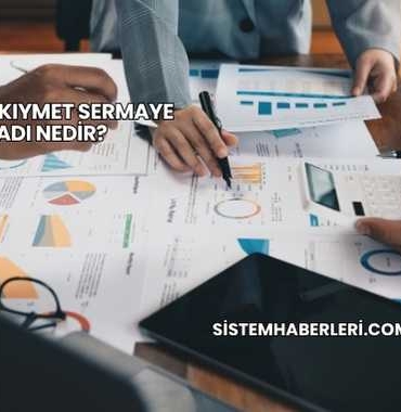 Menkul Kıymet Sermaye İradı Nedir?