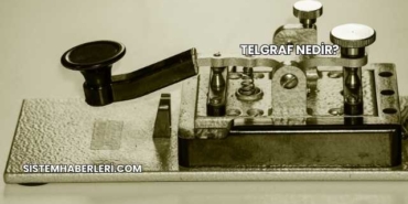 Telgraf Nedir?